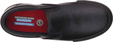 Skechers reserves the right to modify or cancel this promotion at any time without notice. Buy Skechers Work Women S Relaxed Fit Gibson Brogna Slip Resistant Slip On Work Shoes Online In Indonesia 316589937