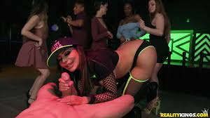 Hot DJ Lela Star fucks in the night club  Analdin.com