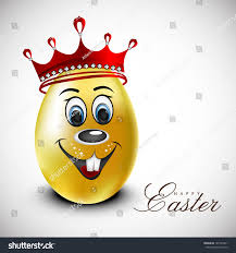 Happy Easter Celebration Card Golden Easter Stock Vector (Royalty Free)  181585541