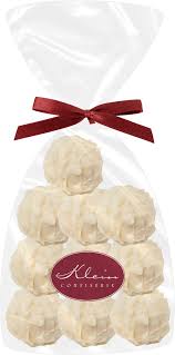 Wagner Praline Vanilletrüffel 10stk/130g in Klarsichttüte mit Clipschleife