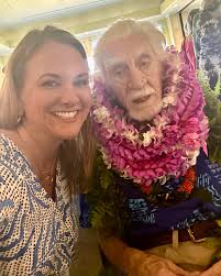 What a joyful celebration of Ed Olson, who endowed our State Director  position as the Edmund C. Olson Trust Fellow. Lea Hong is proud to be the  first TPL Hawaii State Director