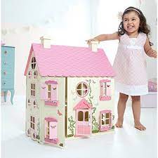 Wooden Doll House 3 Floors Pink Generic Https Www Amazon Com Dp B01md12cbn Ref Cm Sw R Pi Awdb X Lcxyb2ycgapc Wooden Dollhouse Wooden Dolls George Home