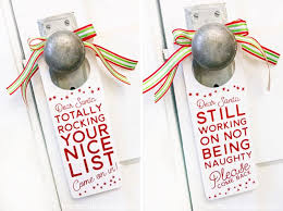 This five reel video slot is brimming with. Naughty And Nice Christmas Door Hanger Tried True Creative