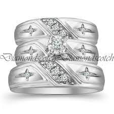 Pin On Bride And Groom Ring Set