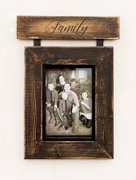 Rustic Wood Picture Frame 5x7 Picture Frame Southwestern Etsy Rustic Picture Frames Picture Frame Decor Wood Picture Frames