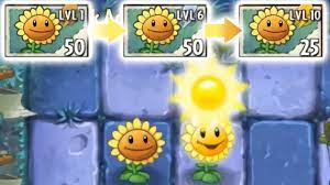 Plants vs Zombies 2 - Sunflower Leveling Up - YouTube