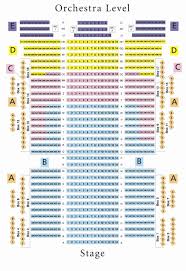 Detroit Opera House Seating Chart New San Diego Civic Center