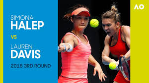 Simona Halep V Lauren Davis Australian Open 2018 3r Ao Classics Youtube