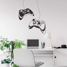 Gaming Controller Wall Decal Xbox Game Controller Wall Etsy Gamer Room Decor Gamer Room Gym Room At Home