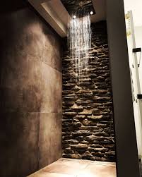 Naturstein Dusche Bathroom Badezimmer Natursteinwand Hansgrohe Badezimmer Natursteinwand Modernes Badezimmerdesign
