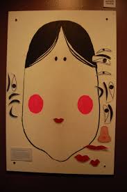 Fukuwarai Or Lucky Laugh Is A Fun Japanese Game Usually Played Around The Japanese New Year Wh Chinese New Year Activities Japan Crafts Japanese New Year