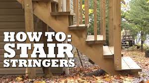 How To Build Stair Stringers Stairs Stringer Building Stairs Outdoor Stairs