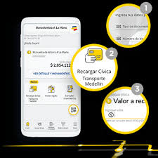 Download bancolombia a la mano apk voor android. Recarga Civica Metro Con Bancolombia Te Contamos Como Hacerlo