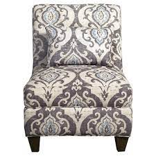 It was definitely needed after all that neutral! Blue Slate Collection Accent Chair Gray Light Large Damask Homepop Target