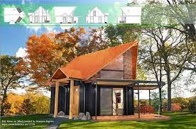 Tiny House Exterior Interior On 50 M2 With Full Accommodation 3d Model Tiny House Exterior House 3d Model House Exterior