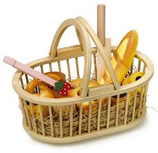 Boite De 18 Biscuits Jouet En Bois Peint Marque Bigjigs Pour 3 Ans Panier Bois Dinette Bois Idees De Panier