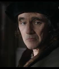 He comes to Austin Friars to tell Cromwell about the cardinal's last days.  “He cries as he talks. Sometimes, he dries his tears and moralises. But  mostly, he cries.” His tale is