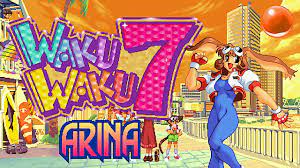 Waku Waku 7 - Arina Makihara (Neo Geo MVS) わくわく7牧原 アリーナ - YouTube