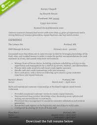 How to write a cv. How To Write A Perfect Food Service Resume Examples Included