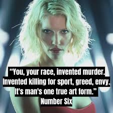 humankind's destructive tendencies with technology