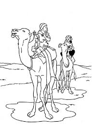 Discover these tintin coloring pages ! Tintin Ride Camel In The Adventures Of Tintin Coloring Page Coloring Sun