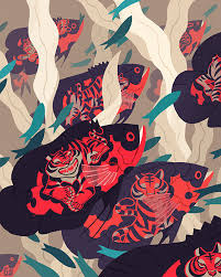 Oxboxer Goldcuccoart Hot Pursuit Love These Fish Art Animal Art Art Design