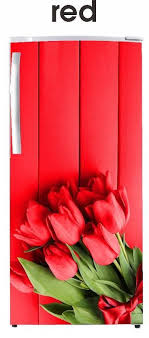 Maybe you would like to learn more about one of these? Stiker Kulkas 1 Pintu Walpaper 1 Pintu Motif Bunga Tulip Merah Ukuran 120 X 60 Cm Dari Kilau Store Lazada Indonesia