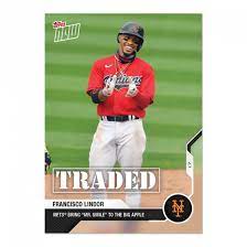 Keep in mind that in order to get the the collection done, you will need to collect 25 cards from the april monthly awards and april topps now series. Francisco Lindor Mlb Topps Now Card Os 38 Print Run 1082