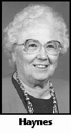 Herma Haynes Obituary (2009)