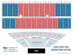 cogent iowa state grandstand seating chart iowa state