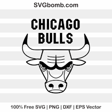 In the late 40's chicago stags became the first nba team representing windy city. Chicago Bulls Svg Vector Image Svgbomb