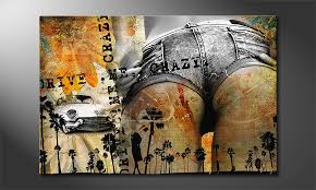 Für die nötige prise erotik im bett muss es nicht immer ausgefallen sein. Erotisches Leinwandbild Modernes Bild Fur Das Schlafzimmer