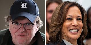 Michael Moore warns Kamala Harris to not go 'centrist'