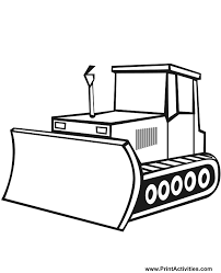 Printable kids coloring pages are a fun activity for children and an excellent way to improve fine motor skills. Bulldozer Mecanic Shovel 141781 Transportation Printable Coloring Pages