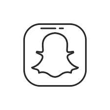 Snapchat, social media, snapchat logo, snapchat button icon - Free download