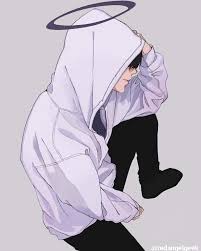 Image shared by a n i m e. Hoodie Mask Anime Boy Gif Novocom Top