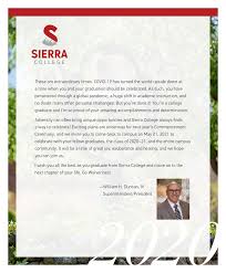 Sierra College commencement 2019-2020