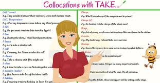 The term is used in film and music to denote and track the stages of production. 40 Useful English Collocations With Take With Example Sentences Eslbuzz Learning English