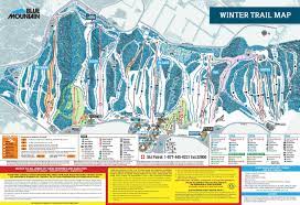 If you're looking for the most recent trail count & condition report, you've come to the right place! Trail Map Blue Mountain Resort Collingwood