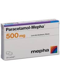 Paracetamol Mepha Lactab 500 Mg 20 Stk Amavita
