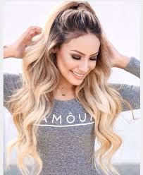 Blonde Hair With Dark Roots Long Hair Styles Thick Hair Styles Long Thick Hair