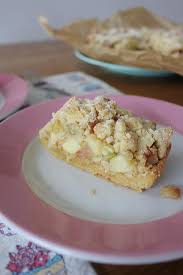 Den apfel ebenfalls waschen und in kleine stücke schneiden. Rhabarber Apfel Streuselkuchen Fraulein Ordnung