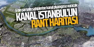 Kanal i̇stanbul projesi güzergahındaki arazilerin yüzde 71'i şahıs ve özel şirketlere ait. Kanal Istanbul Un Rant Haritasi 6 Bin Parselin Sahiplerine Kanal Piyangosu Vuracak Karadeniz Gazetesi