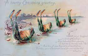 Victorian christmas cards don't look anything like the commercialized and happy greeting cards we're all used to today. Bizarre And Creepy Vintage Christmas Cards From The Victorian Era
