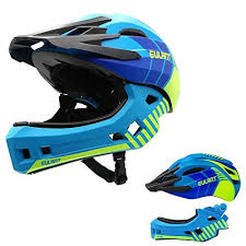 Eulant Aktualisierter Fullface Helm Kinder Kinderhelm Kinnschutz Fahrradhelm Madchen Und Jungen Im Alter 2 10 Jahren Passt Kopf Fahrradhelm Kinderhelm Helm