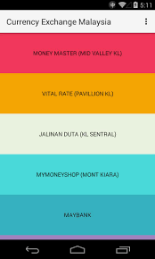 We also include useful information for you to be in the know. Currency Exchange Malaysia For Android Apk Download