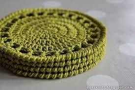 How to crochet a simple circle. Citrus Coaster Crochet Coaster Pattern Crochet Coasters Free Pattern Crochet Coasters