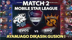 Evos legends vs rrq game 3 playoffs mytel international championship (bo3) | just ml mobile legends. Evos Vs Rrq Mobile Star League Match 2 Mobile Legends Youtube