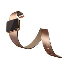 Pin By Hokemart Com On Hokemart Fashion Rose Quartz Gemstone Black Watch Rose Gold Plates
