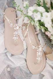 21 Most Wanted Wedding Shoes For Party Wedding Forward Beach Wedding Sandals Bride Sandals Country Wedding Shoes
